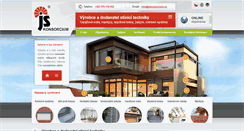 Desktop Screenshot of jskonsorcium.cz